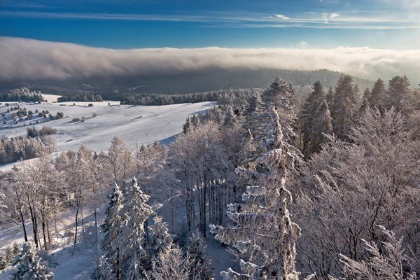 Fotoobraz – Słotwiny Arena i wieża widokowa zimą #14256